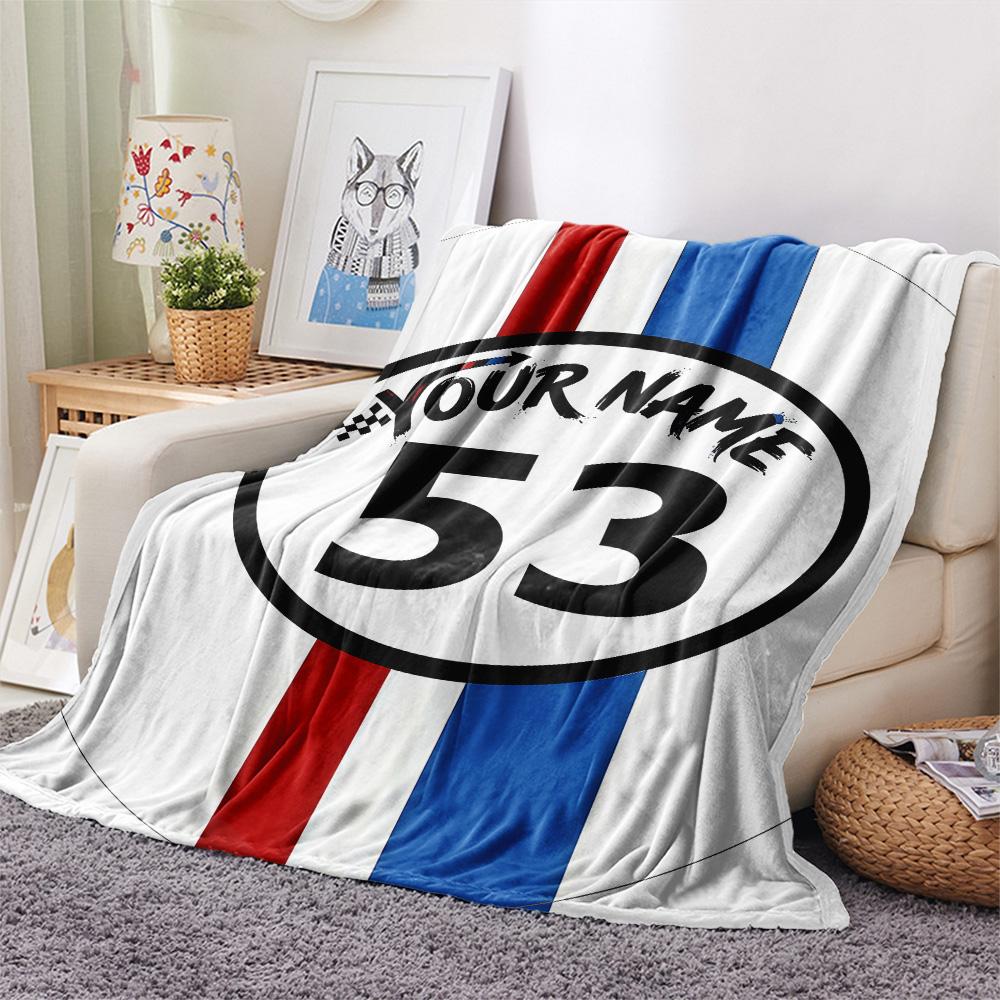 1PC Martini Custom Name Patterned Flannel Blanket Suitable For All Seasons For Home Decor Warmth And Comfort Gifts Holiday Present
