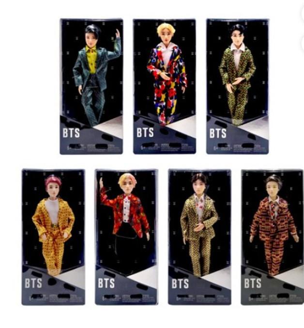 BTS OFICJALNY zestaw lalek BTS Fashion Doll dla 7 członków