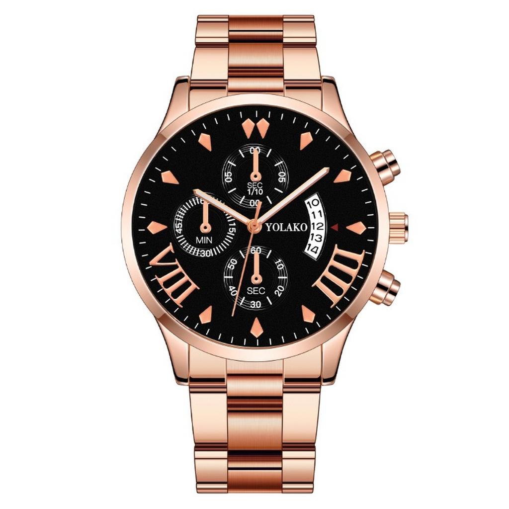 Men's Waterproof Luminous Running Alarm Clock Watch