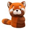 Carino Peluche Panda Rosso Braccialetto Schiaffo Procione Braccialetto da Polso Giocattolo Souvenir dello Zoo Bambola di Peluche