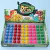 60PCS Water-incubated Dinosaur Egg Toys EVA Material Creative Simulation of Incubating Dinosaur Eggs Children's Educational Toys