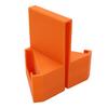 Tennis Net Phone Holder Compact Portable Stable Tennis Net Camera Mount for Recording Orange