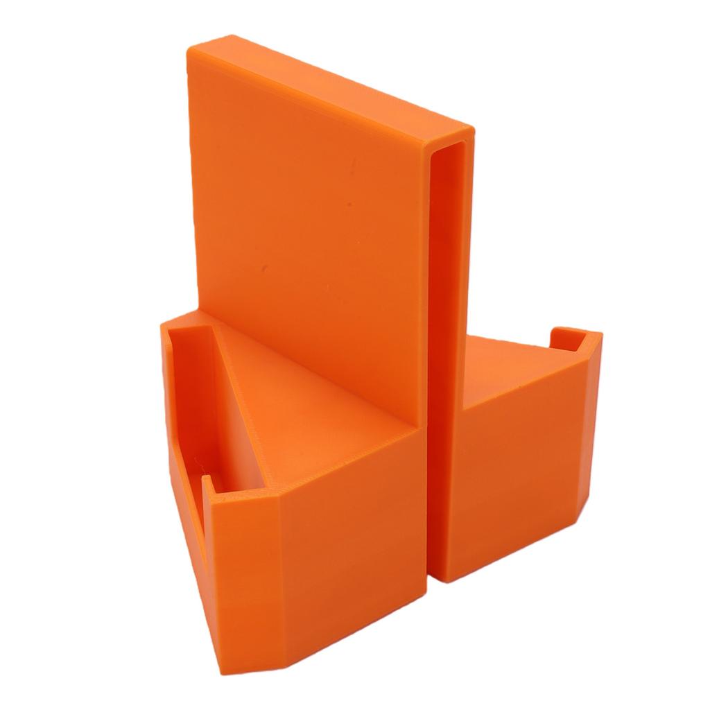 Tennis Net Phone Holder Compact Portable Stable Tennis Net Camera Mount for Recording Orange