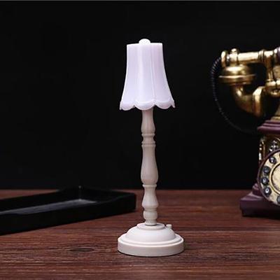 1:12 Dollhouse Minyatür Zemin Lambası Led Işık Dollhouse Mobilya Oyuncak