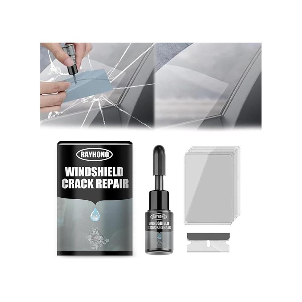 Windshield Crack Repalr for Glass Crack Repair Adhesive 2025 Upgrade Windshield Repair Kit Multifunctional Cracks Gone Glass Repair Fluid for Fixing