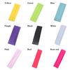 2PC Sweat Absorb Soft Wide Cotton Elastic Headband Running Yoga Stretch Hairbands Women Colorful Sports Headband