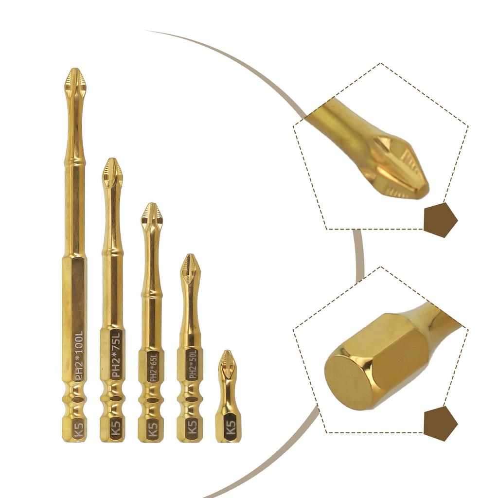 Hardness Magnetic Batch Head K Cross Screwdriver Bit