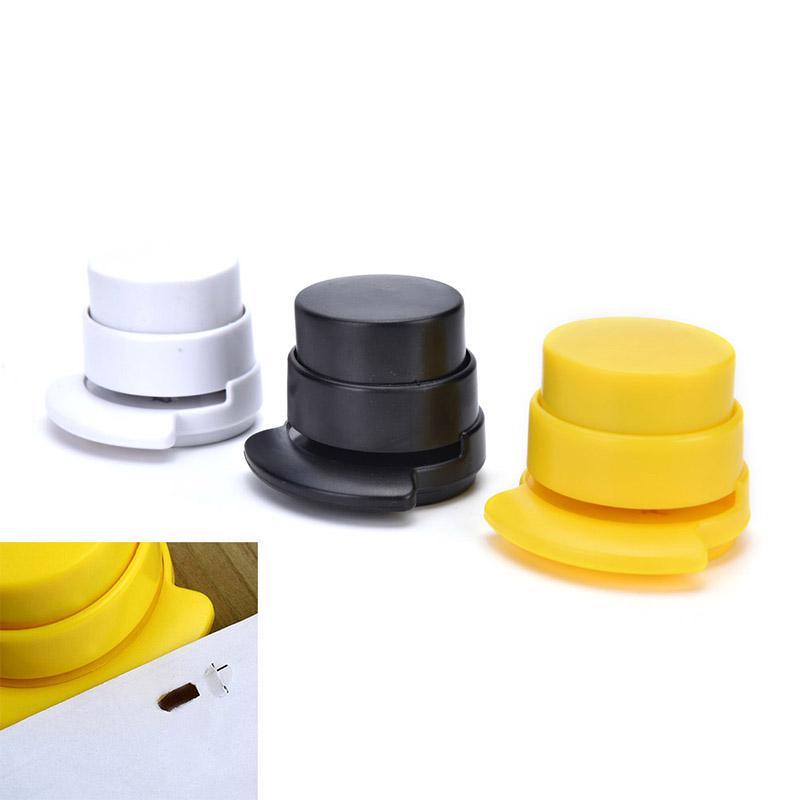 1X Office Home Staple Free Stapleless Stapler Paper Binding Binder Paperclip,
