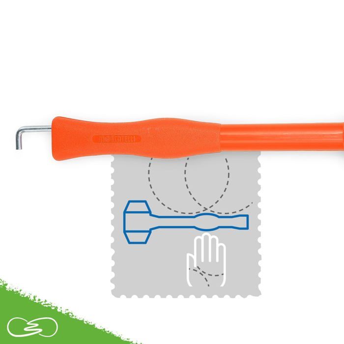 Accessoire de tente - MOSCATELLI - D252-O - Maillet avec arrache-piquets - Ergonomique - Résistant