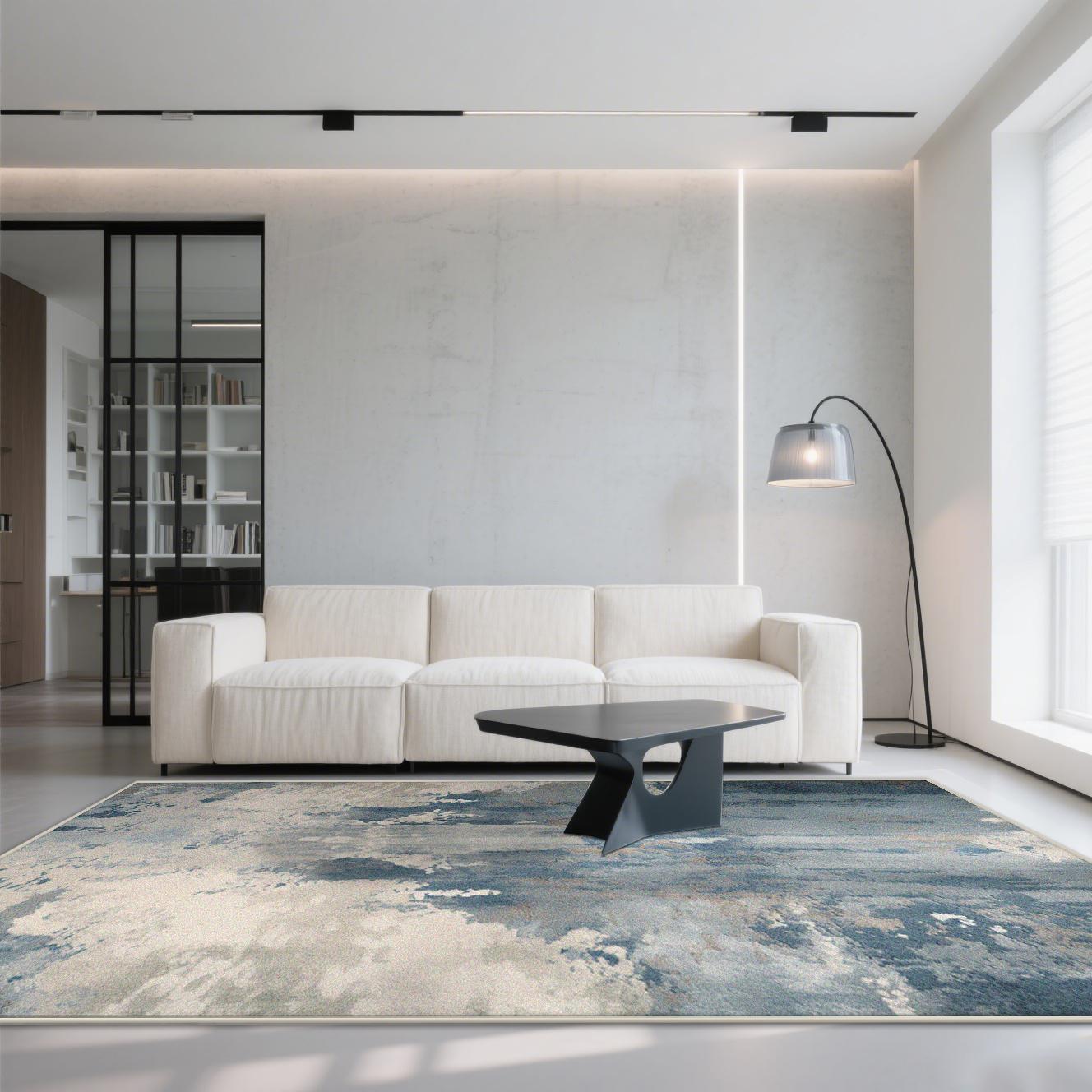 

Modern Simple Living Room Carpets Large Area Non Slip Soft Mats for Bedroom Lounge Sofa Coffee Tables Decor 60*90cm