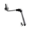 Stainless Steel Upgraded Steam Nozzle Extension for EC685 Coffee Maker Improves Milk Foam Texture Strong Metal Design