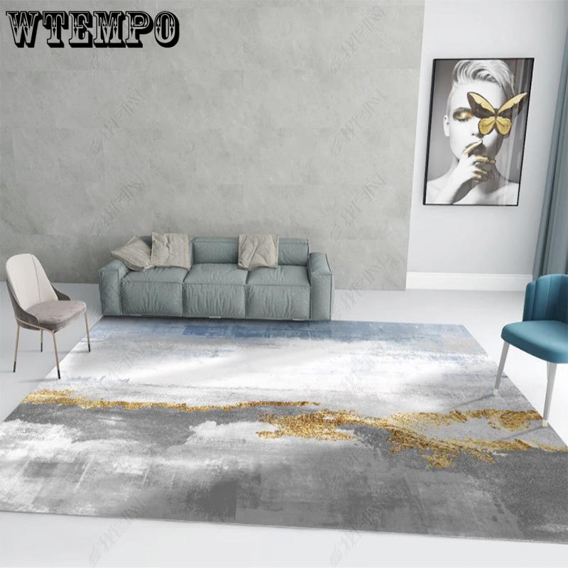 Nordic Living Room Carpet Bedroom Bedside Carpet Fully Covered Coffee Table Floor Mat