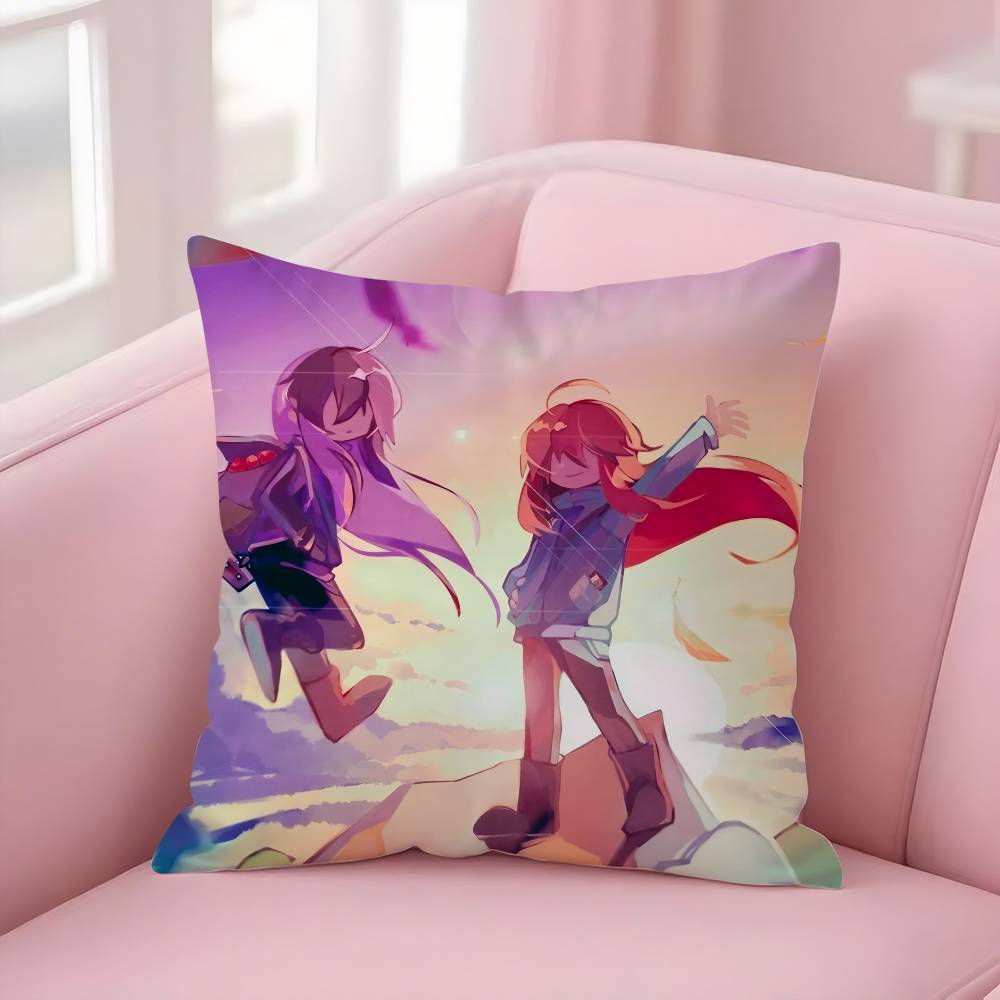 Cute C-CelesteS Game Funny Pillow Case Soft Plush Fabric Double Sided Print Decorative Home Living Room Gift Cushion