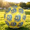 Pallone da Calcio Taglia 5 Stampato Cristiano Ronaldo Resistente all'Usura Standard Allenamento Adulti Regalo per Fan Partite Indoor Outdoor Sport