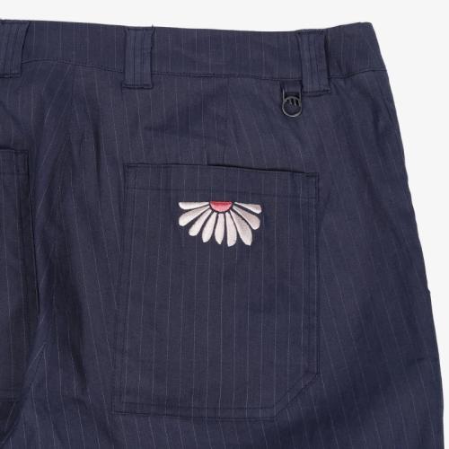 KHALHON Cotton Twill Spandex Pants (Navy)