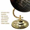 World Map Globe with Stylish Gold Stand for Home,Living,Bedroom & Hall Décor Office Table, Gift Item, Kids Room, Educational Tool,Showpiece