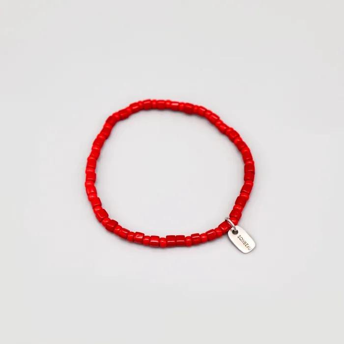 Bonbo 7-Color Bead Mix Charm Layered Banding Bracelet