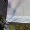 Heavy Duty Transparent Tent Rainproof Transparent Tarpaulin With Grommets