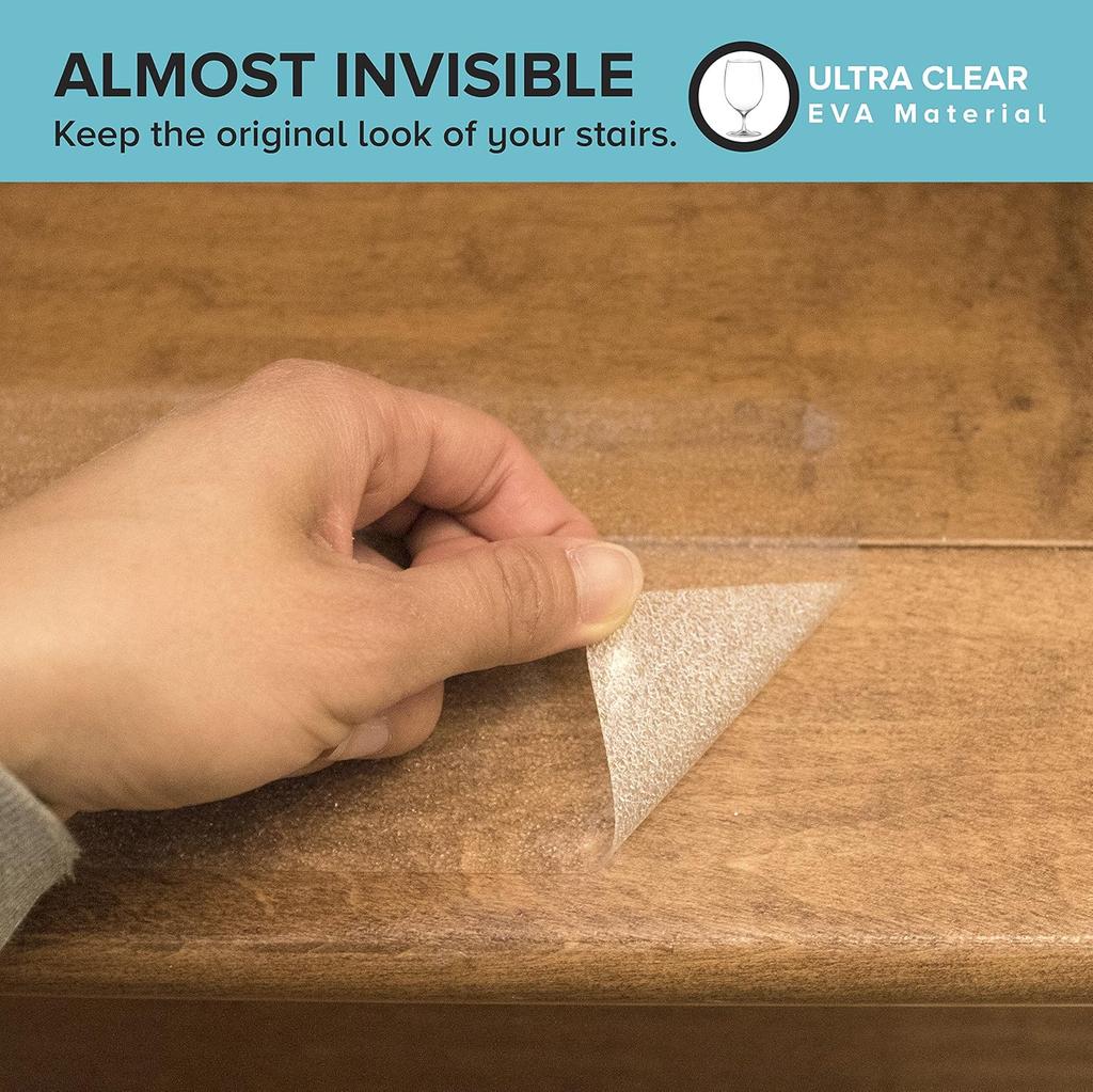 transparent anti-slip tape, waterproof and anti-slip, providing excellent grip, suitable for bathtubs, boats and stairs