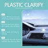 Car Interior Refurbishment Agent With Spong Towel Auto Plastic Rubber Back To Black Gloss Restorer Spray Car Care Coating