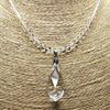 [Ishimachi] Good Fortune, Purification, Natural Stone, Rock Crystal Pendant Top Included, Original Necklace, Power Stone