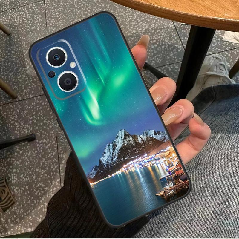 Northern Lights For OPPO Reno 7 8 Lite 8T 14F 13F 11F 12F 10 11 12 13 14 Pro OPPO Find X9 X8 X5 X6 Pro Case