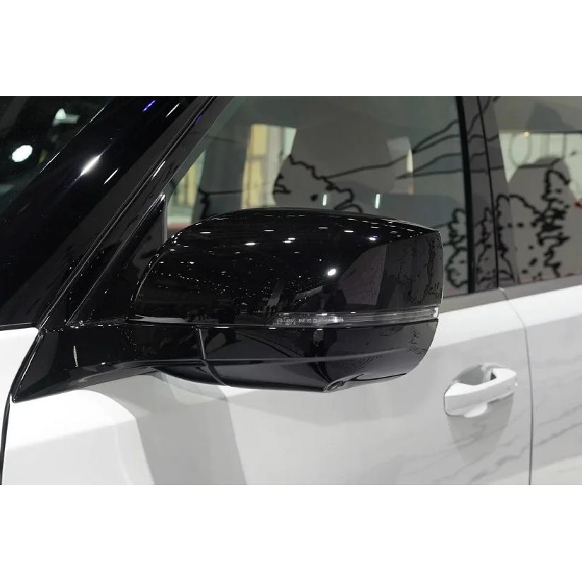 For Infiniti  QX80  2025 2026 ABS Chrome Door Side Mirror Cover Trim Rear View Cap Overlay Molding Garnish