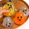 Giocattolo Spremibile Fantasma Giocattolo Spettrale di Halloween, Stress Relief con Glitter Giocattoli per le Mani Ansia Lingua Fuori Sensoriale Fidget per Casa Ufficio Scuola a Forma di