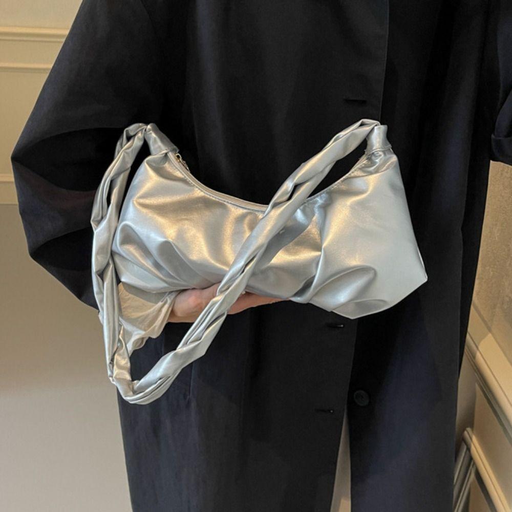 Korean Style Cloud Shoulder Bag Sweet Handbag Casual Underarm Bag  Girls