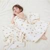 Pure Cotton Baby Crepe Cloth Double-layer Gauze Baby Swaddle Cloth Pure Cotton Gauze  Delivery Room