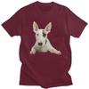Custom Trendy Bull Terrier T Shirt Men Short Sleeve 100 Cotton Tshirt Casual Tee Tops Fashion Tshirt