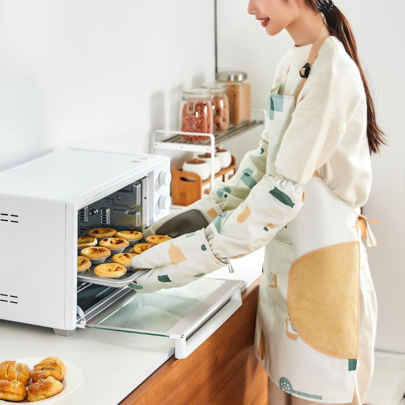 Kitchens Long Womens Apron Homes Cooking Waterproofs Oil Resistants Durable