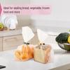 Snack Bread Sealing Clip 8PCS Kitchen Food Storage Bag Clamp Sturdy & Handy Food Bag Clips Snack Bags Clamp Fruit Bread Bag