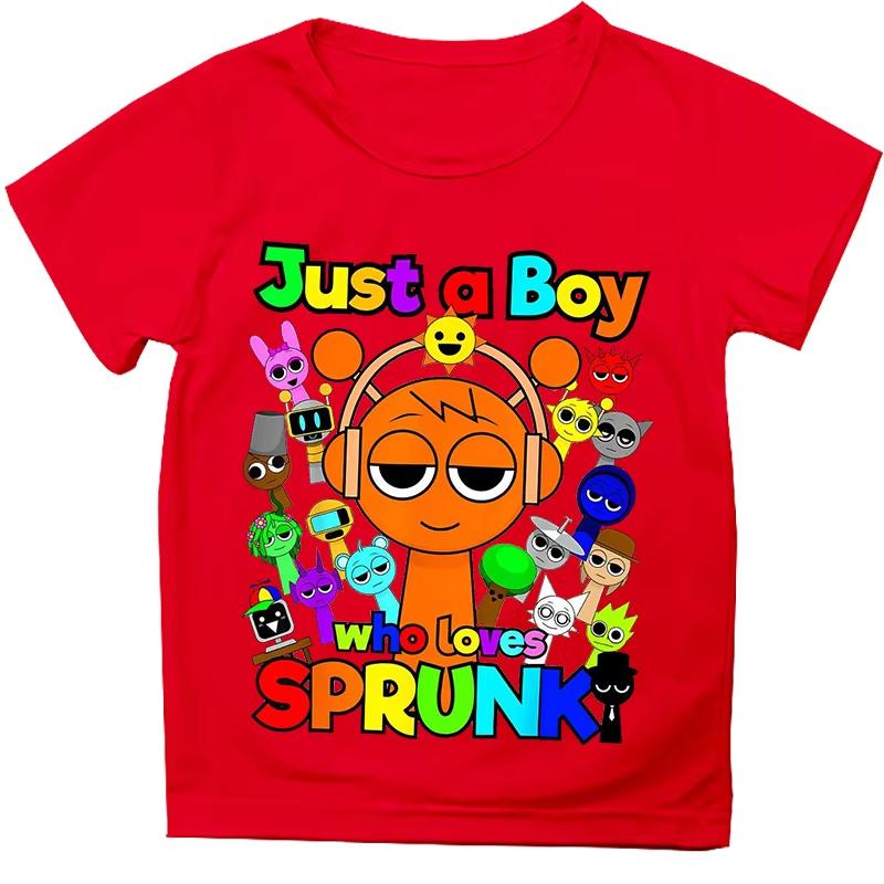 Kids Boys Cute Music Character Group Graphic TShirt Soft Cotton Crew Neck Tee Casual Summer Wear for School  Playdf0017