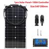 300W 600W Solar Panel Kit Flexible Solar Cell with 10A-100A Controller Power Bank For Home Mobile Phone Car RV Camping Outdoor