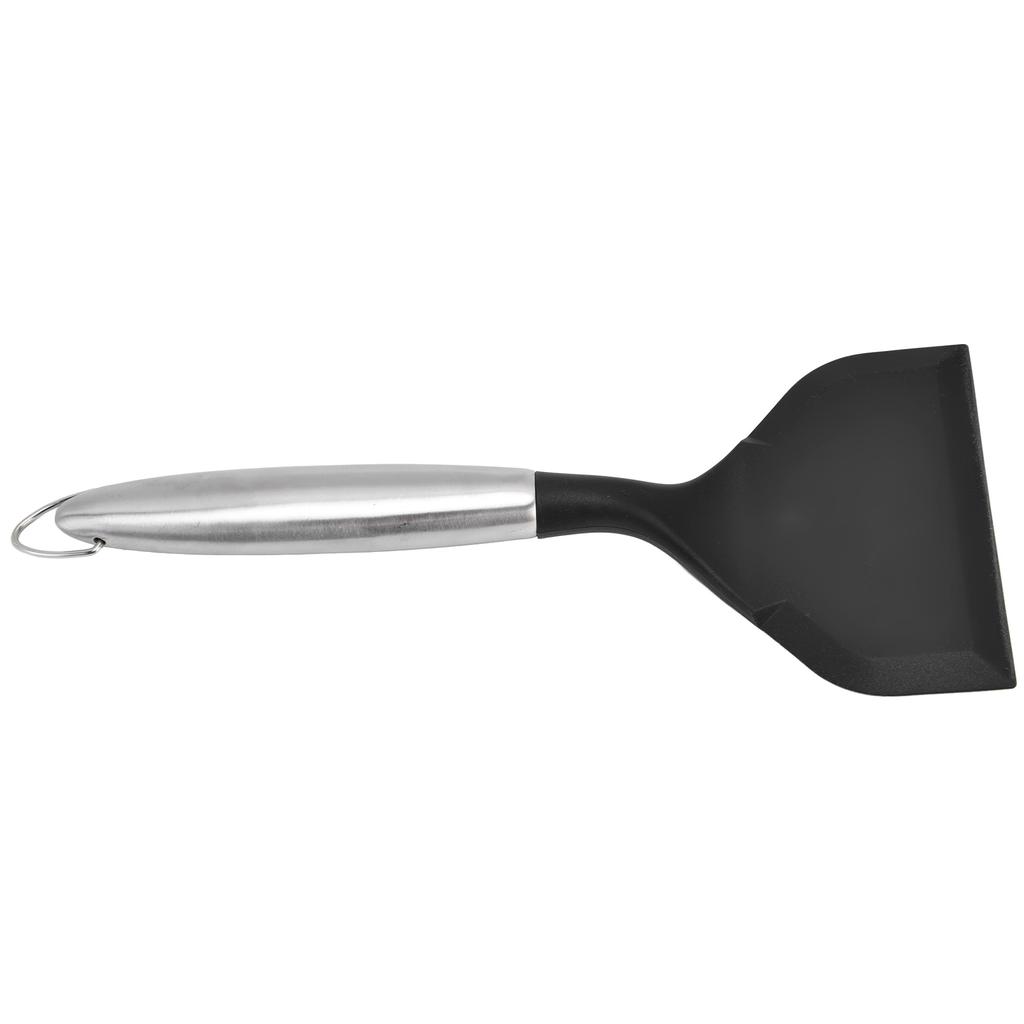 Wide Mouth Spatulas with Stainless Steel Handle Non Stick Pancakes Fried Shovel for Kitchen
