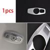 Rear Reading Lamp Switch Cover Trim 1PCS For Ford Edge 2015-18- Matte Silver
