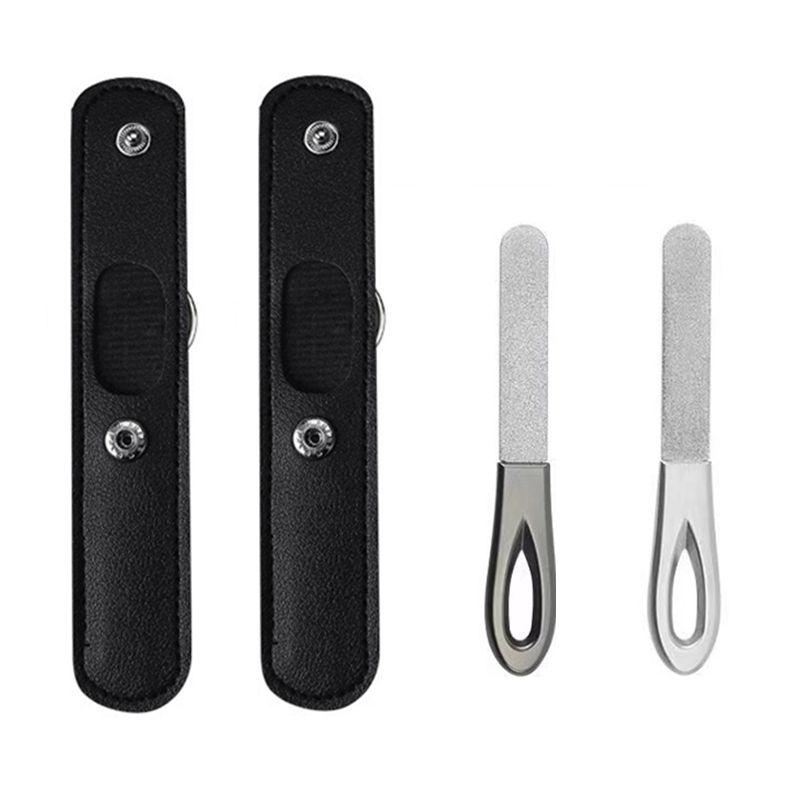 Pilă pentru unghii Pilă cu bandă de șlefuit din oțel inoxidabil Nail Art Bandă de șlefuit specială