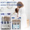 6pcs Soft Bristled Adult Toothbrush Wide Head Dense Silk Gentle on Gums Suitable for Men & Women Aesthetic Value