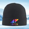 Abstract Colorful Music Logo Design Men Women Unisex Knitted Hat Beanie Pullover Cap Winter Thermal Warm Christmas Outdoor Cycli