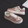 Damen-Sneaker Neue Mode Allround-Studenten-Freizeitschuhe Flache Schuhe mit dicker Sohle Low-Top-Sneaker Kleine weiße Schuhe Damen