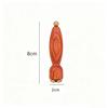 Wooden Eye Massage Wand Copper Beads For Relaxation And Eye Care