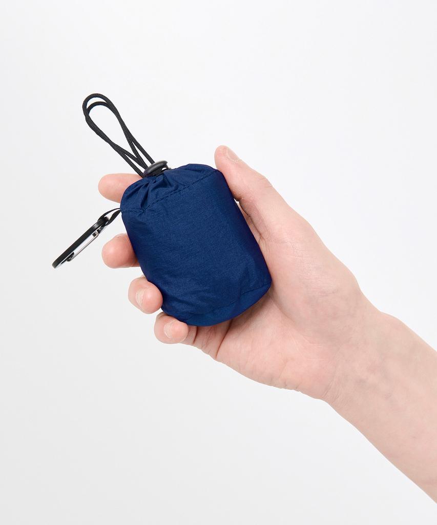 Musinsa Standard Crinkle Micro Packable Shoulder Bag [Ink Blue]