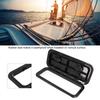 Dektoegang   Inspectieluik 180 graden Scharnierend Deksel UV-bestendig met Slot voor Marine Boot 24 x 9,5 inch(Wit )