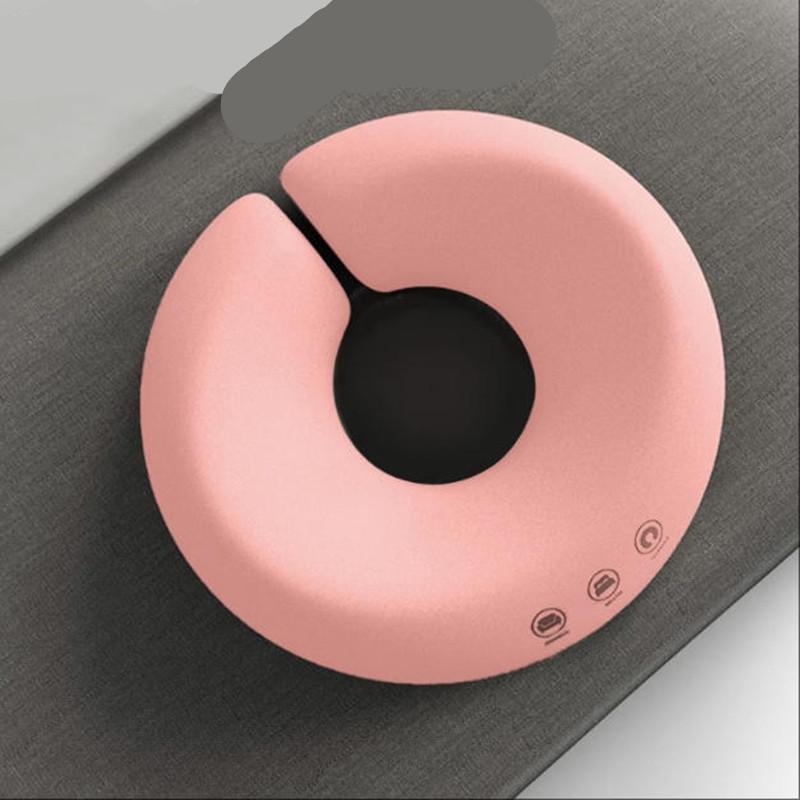 

Memory Foam Pillow Breathable Head Rest Support Pillow Body Massage Ergonomics Lying Design Face Rest Pillow For Beauty Salon рожевий