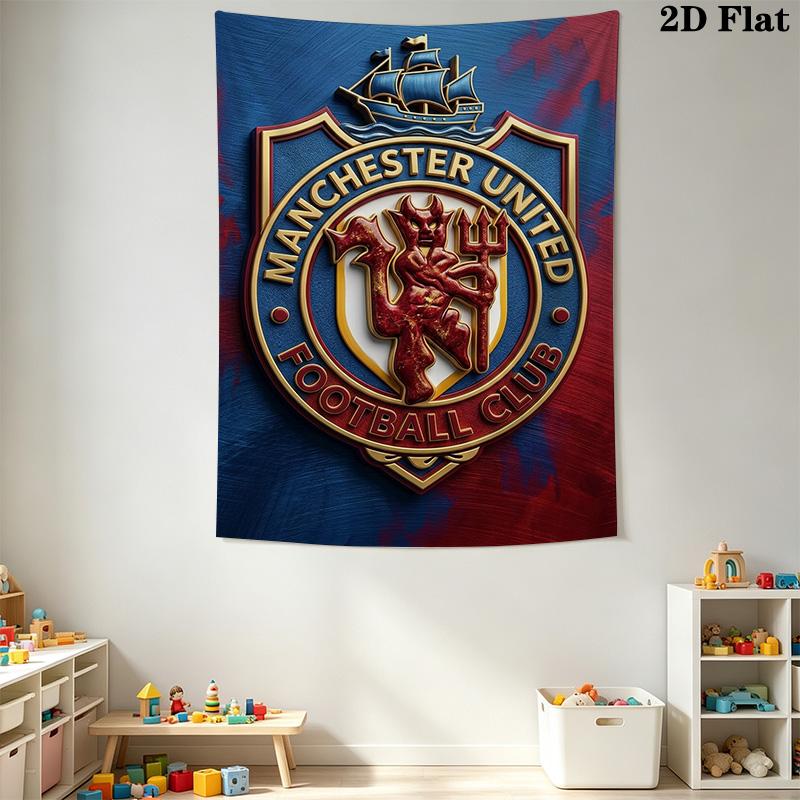 Manchester United Devils Here Threepiece Set 1 Duvet Cover 2 Pillowcase Without Core Christmas Birthday Gift Duvet Cover And Pillowcase