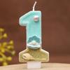 Numbers Birthday Candles Beach Ocean Birthday Cake Party Decoration Candles 1st Birthday