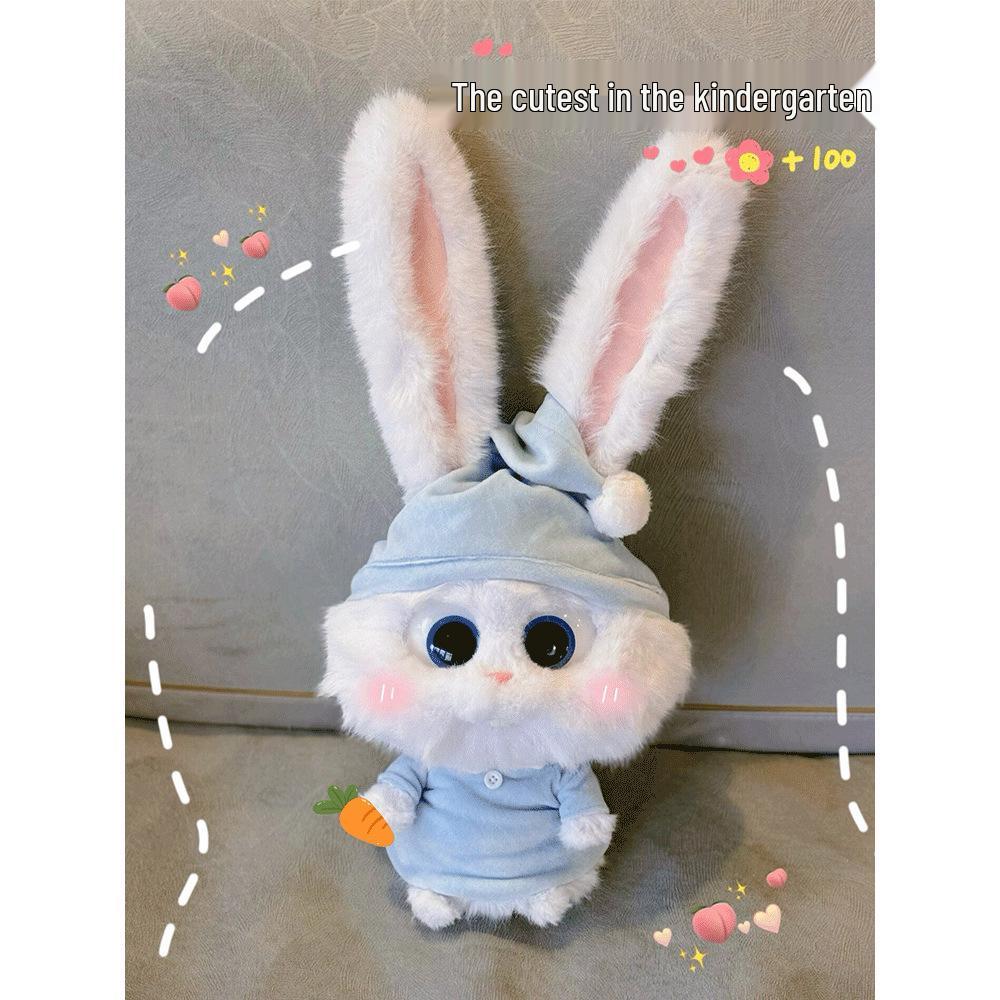 Weißes Kaninchen Plüschtier - Secret Life of Pets Puppe, Kinder-Weihnachtsgeschenk für Mädchen