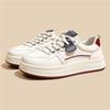 Damen Vielseitige Weiße Flache Dicke Sohle Schuhe - Frühling/Herbst 2025, Runde Zehenpartie Lässige Dad-Sneakers