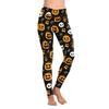 New Digital Printed Pants Women's Halloween Pumpkin Zombie Series Bodybuilding Pants Pulling Pants